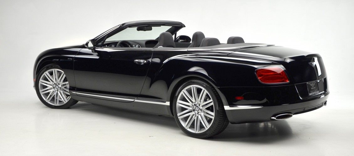 Bentley Continental GT Convertible черный
