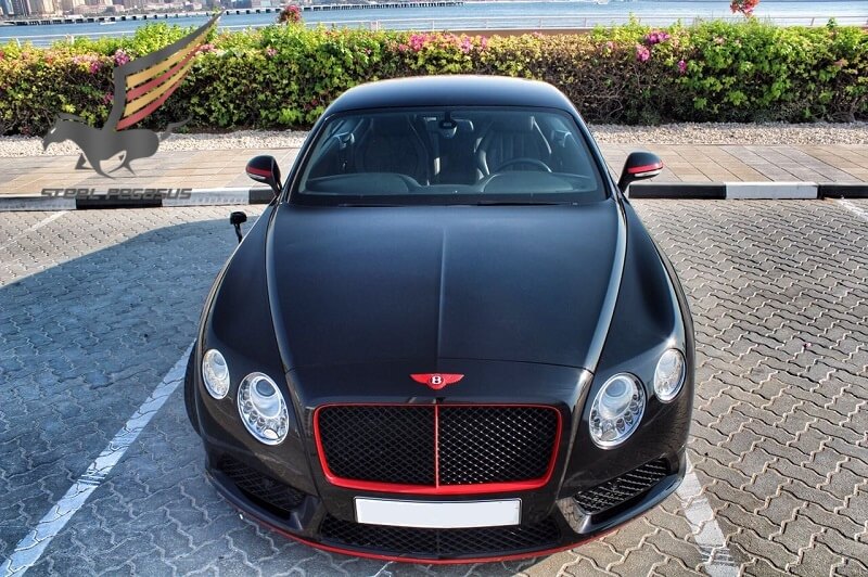 Bentley Continental GT черный