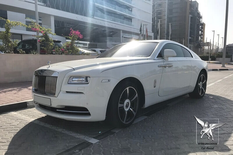 Rolls-Royce Wraith Белый